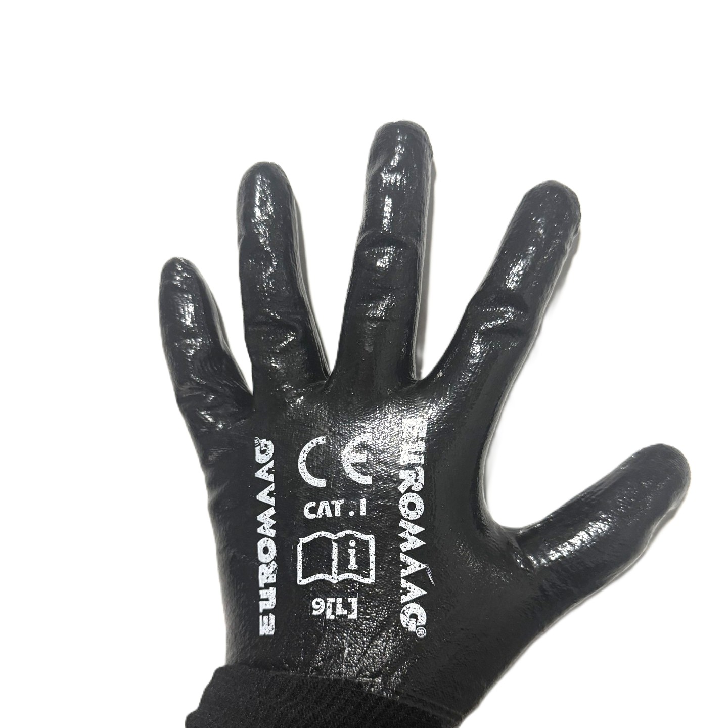 EUROMAAG POLYESTER SİYAH ELDİVEN NO:10